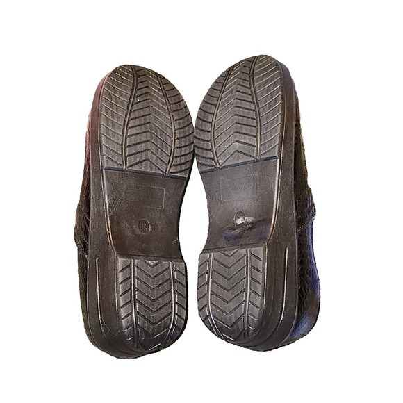 Womens Black Nursing Clogs Jayla Sz 9W Wide Nurses Slip On Air Flex Comfort Shoe - Picture 5 of 5